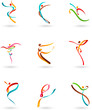 Ilustración: Dancing figures - 3 Dancing figures - 3