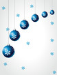 blue christmas background