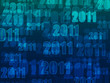 Blue 2011 background