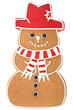Gingerbread snowman