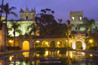 Balboa Park at dusk, San Diego