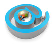 3d small people - input in Internet