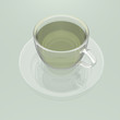 cup of green tea
