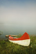 Canoe near the lake