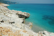 Beautiful rocky beach in Albania