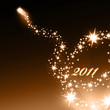 Goldenes Feuerwerk Hintergrund 2011 Goldenes Feuerwerk Hintergrund 2011