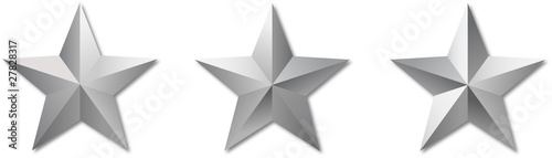 Vector: metal reflect militar stars metal reflect militar stars