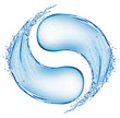 Water ying yang Water ying yang