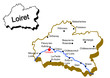 Carte du Loiret Carte du Loiret