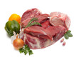 raw meat assortment
