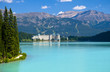 Beautiful mountain lake