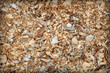 Waste of woodworking manufacture - sawdust background