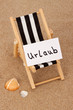 Photo: Liegestuhl am Strand - Urlaub Vorfreude Liegestuhl am Strand - Urlaub Vorfreude