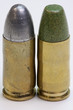 Pair of reloaded pistol cartridges Pair of reloaded pistol cartridges