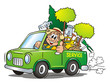 Gardener Service Van