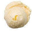 Eiscreme, Eine Kugel Pfirsich-Joghurteis