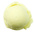 Eiscreme, Eine Kugel Grünes Apfeleis