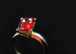 Large Ruby ring