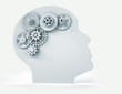Head with gear