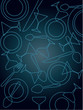 bar and restaurant pattern template