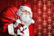 santa with presents
