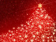 Red snow rain