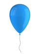 Inflatable balloon isolated on white