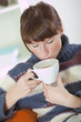 drinking tea