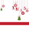 Vektor: red christmas background red christmas background