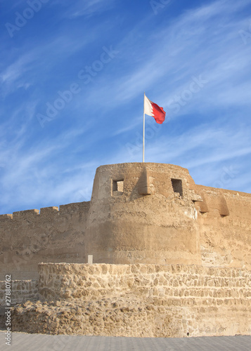 Photo: Southern tower of Arad fort with a parrot beak opening Southern tower of Arad fort with a parrot beak opening