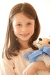 Girl with a toy Girl with a toy