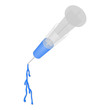spritze v1 blau II