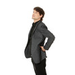 Man with back pain