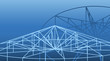 3D truss structure 3D truss structure