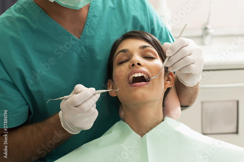 Photo: Patient at the dentist Patient at the dentist
