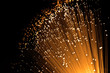 Glowing fibre optics.