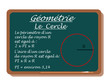 GEOMETRIE: LE CERCLE