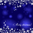 christmas vector background with snowflakes and defocused lights christmas vector background with snowflakes and defocused lights