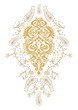 Kashmir paisley design fashion.