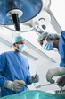 Medical personnel in operating room