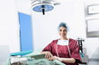 Surgeon in operating room