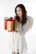 Christmas Angel with gift