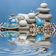 Blue spa.