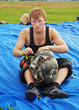 Portrait of the guy-parachutist