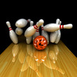 Orange ball does strike!