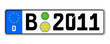 Autokennzeichen 2011 Berlin
