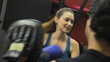 Girl Boxing 1 (Two Shots)