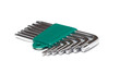 set of torx screwdrivers isolated set of torx screwdrivers isolated