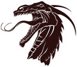 templates dragons for tattoo and design