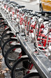 details city tour bicycles parked in city Barcelona, Spain details city tour bicycles parked in city Barcelona, Spain